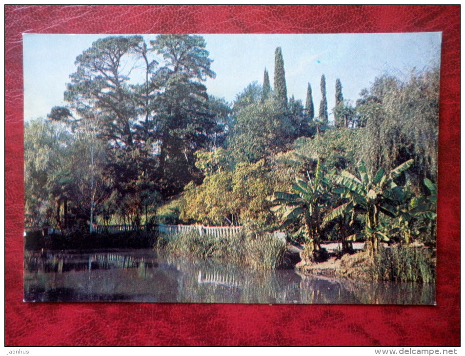 Sovkhoz-park Yuzhnye kultury - Adler - 1981 - Russia USSR - unused - JH Postcards