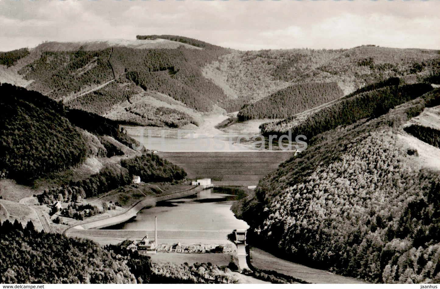 Kneipp Heilbad Lauterberf i Harz - Odertalsperre - old postcard - Germany - unused - JH Postcards