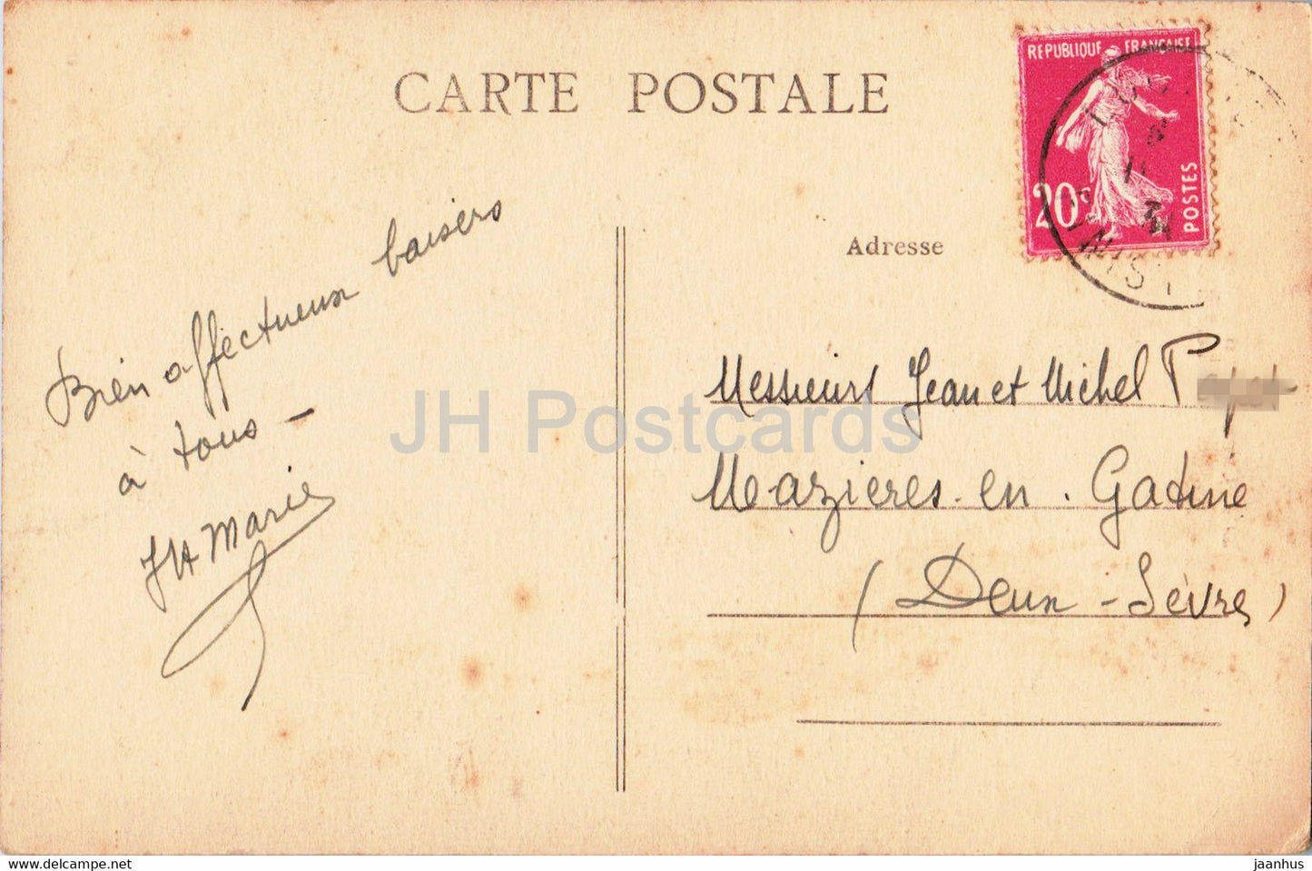 Concarneau - Entree de la Ville Close Le Beffro - 3976 - old postcard - France - used