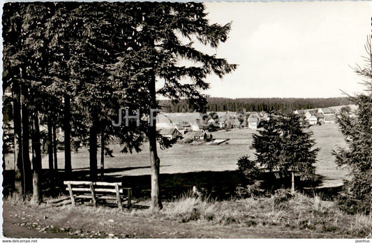 Buntenbock bei Clausthal Zellerfeld im Oberharz - old postcard - 1957 - Germany - used - JH Postcards