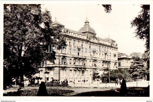 Dusseldorf - Parkhotel - hotel - old postcard - 1935 - Germany - used - JH Postcards