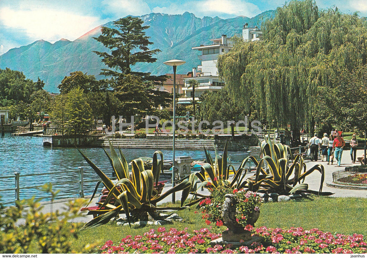 Locarno - Lago Maggiore - 1989 - Switzerland - used - JH Postcards