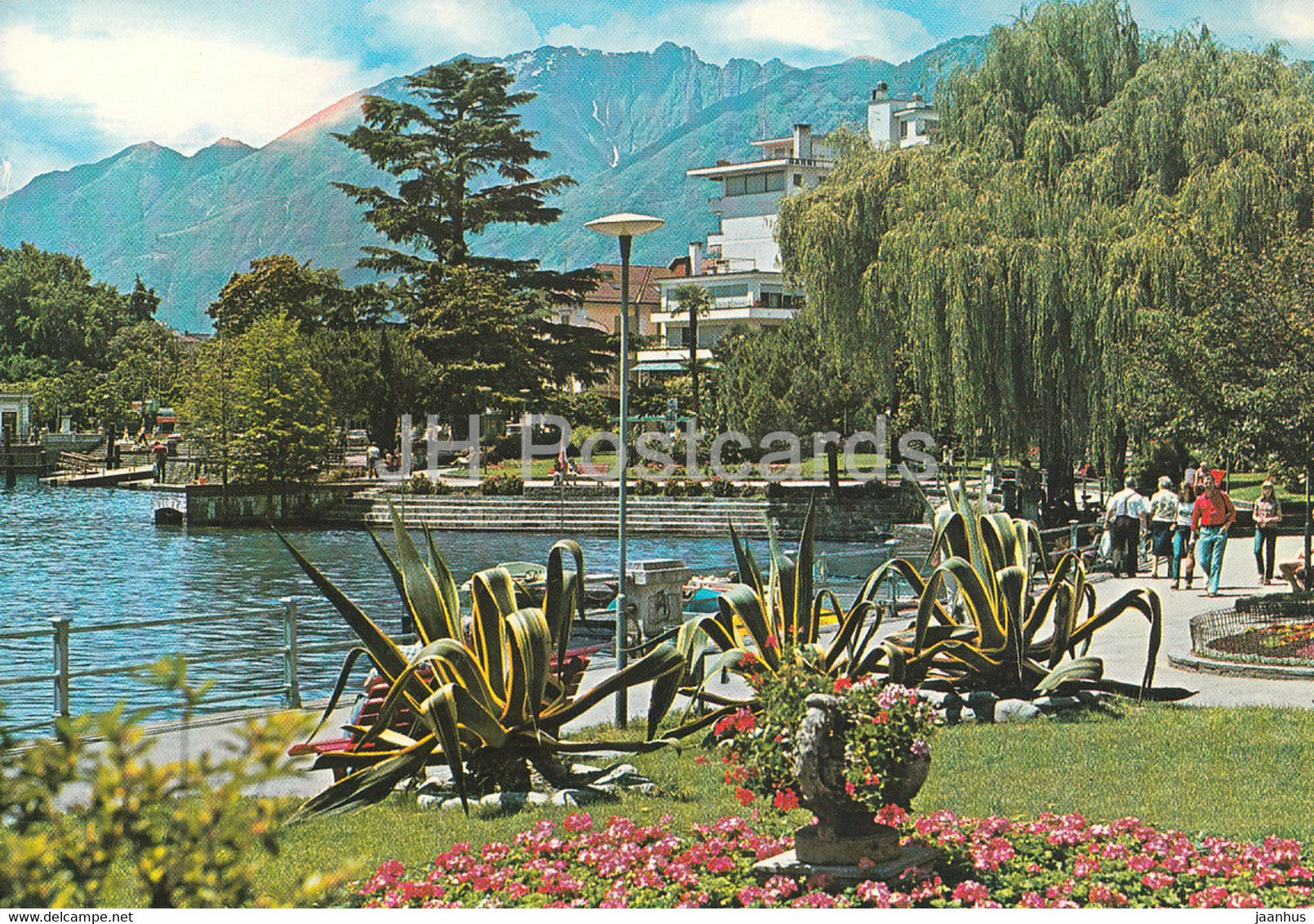Locarno - Lago Maggiore - 1989 - Switzerland - used - JH Postcards