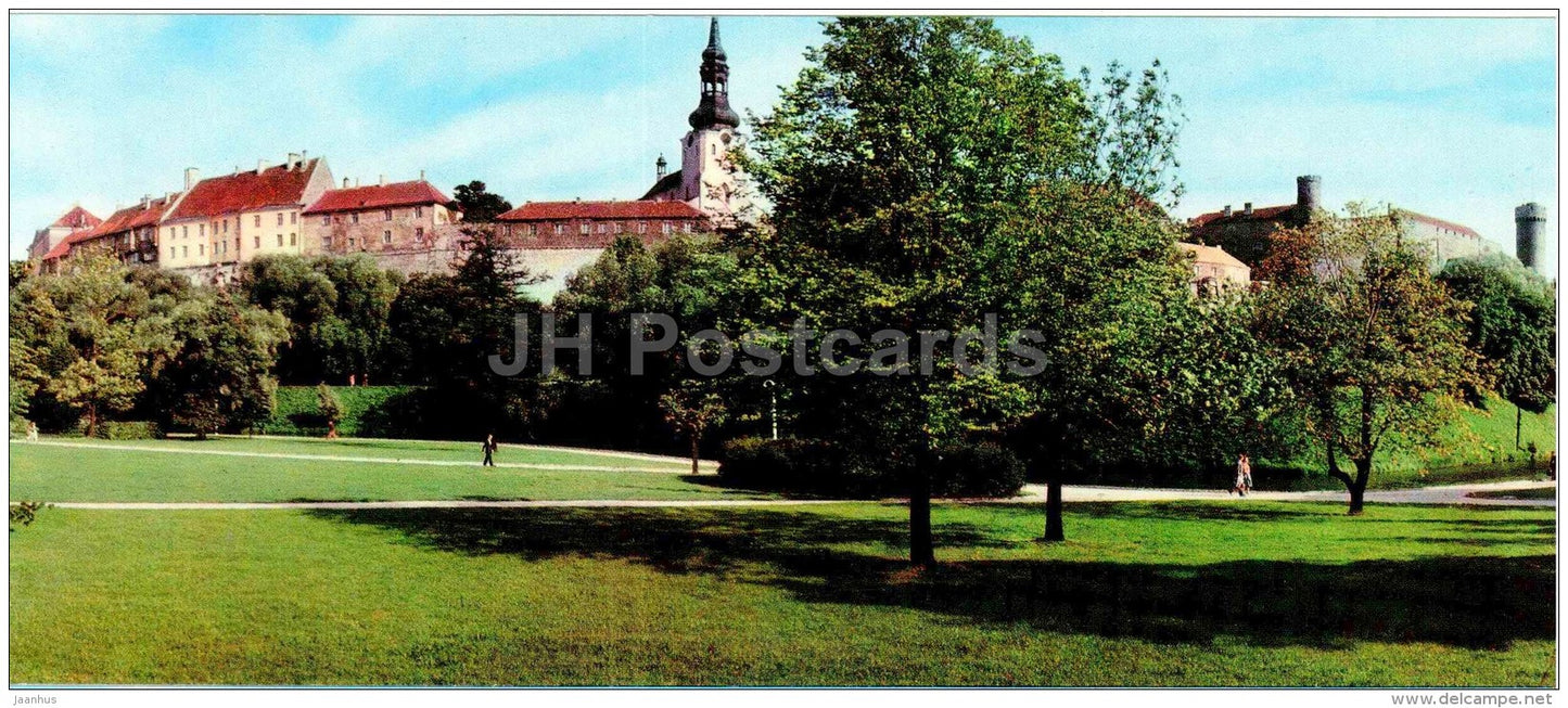 view at Toompea - Tallinn - 1968 - Estonia USSR - unused - JH Postcards