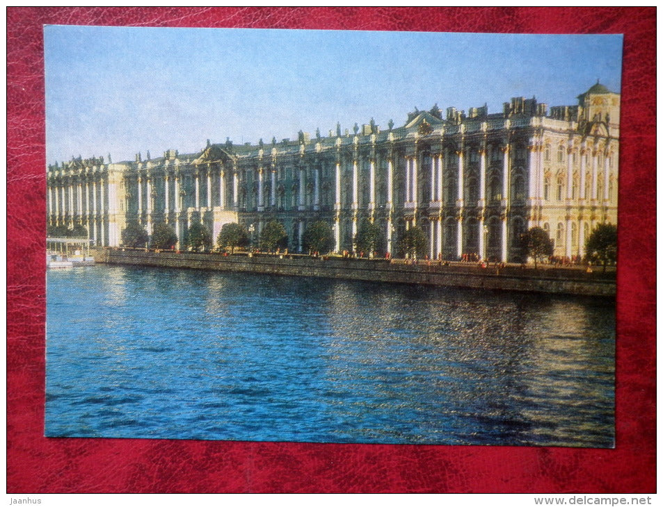Leningrad - St. Petersburg - Hermitage - 1984 - Russia - USSR - unused - JH Postcards