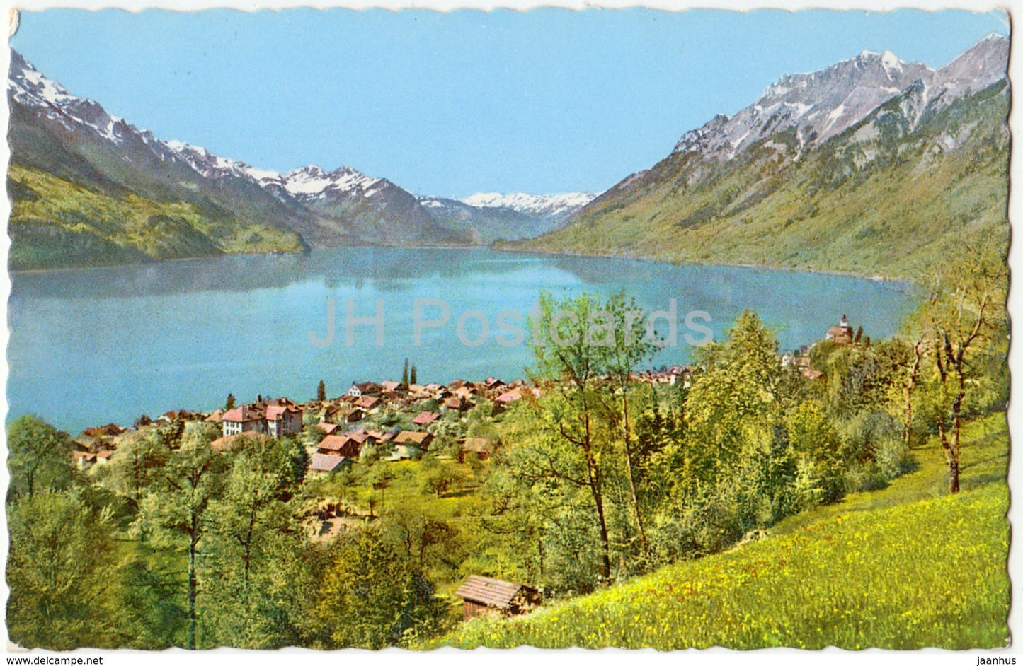 Brienz am Brienzersee - Switzerland - 1963 - used - JH Postcards