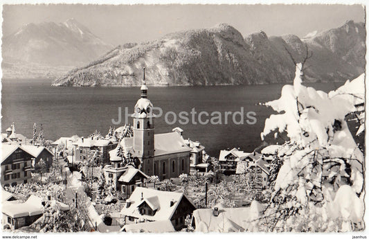 Vitznau am Vierwaldstattersee - Switzerland - 39 - 1966 - used - JH Postcards