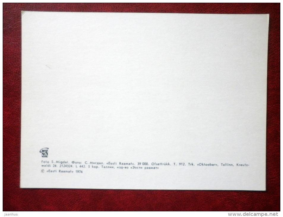 Holiday Home Mereranna - Narva-Jõesuu - 1976 - Estonia USSR - unused - JH Postcards