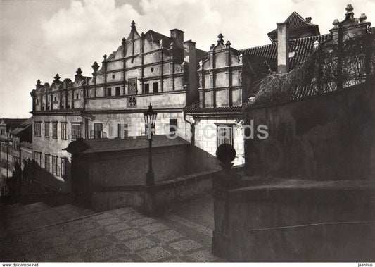 Praha - Prague - Palace of the Squires of Hradec - Thun - Renaissance Prague - Czechoslovakia - Czech Republic - unused - JH Postcards