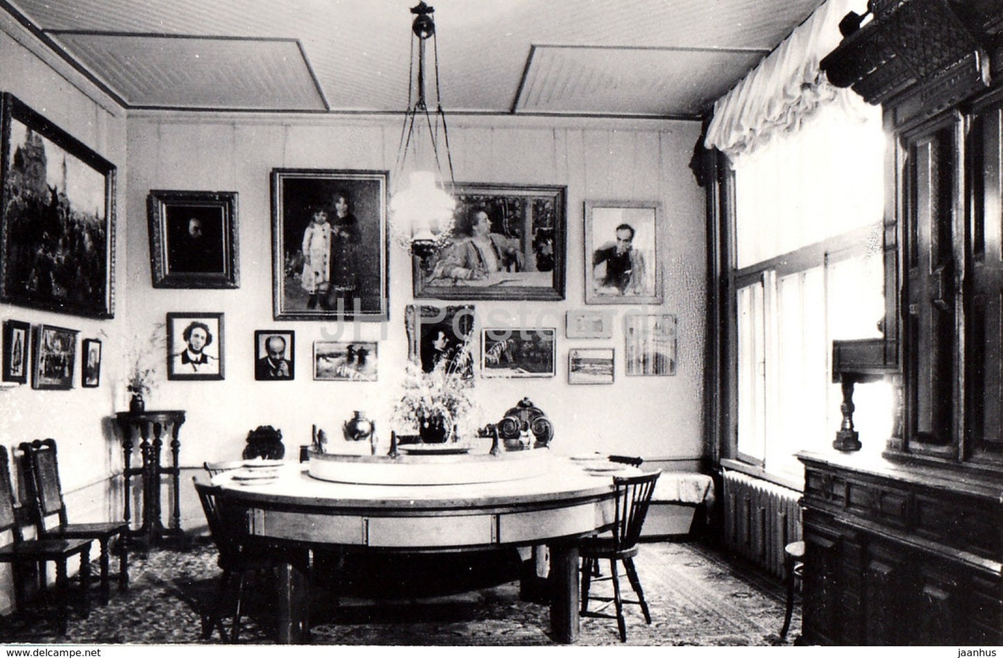 Russian Artist Repin Museum in Penaty - dining room - 1979 - Russia USSR - unused - JH Postcards