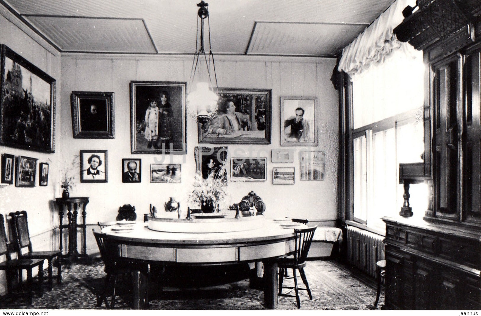 Russian Artist Repin Museum in Penaty - dining room - 1979 - Russia USSR - unused - JH Postcards