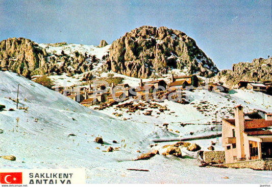 Antalya - Saklikent Kis Sporlari Merkezi - Saklikent centre of Winter Sport -  07-54 - Turkey - unused - JH Postcards