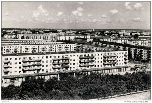 Pravda street - new district - Vitebsk - 1972 - Belarus USSR - unused - JH Postcards