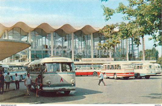 Sochi - Bus Station - 1972 - Russia USSR - unused - JH Postcards