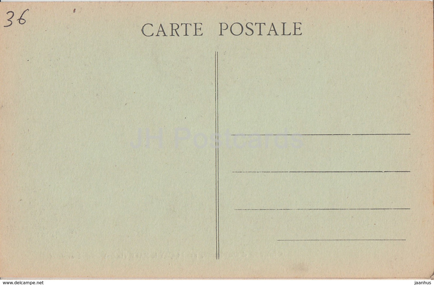 Chateau d'Oublesse - par Lucay le Male - Schloss - alte Postkarte - Frankreich - unbenutzt