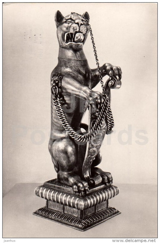 Leopard , England , 1600 - Kremlin Armoury - Russia USSR - 1968 - unused - JH Postcards