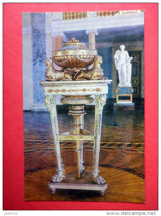 The Censers , gelded carved wood , 1790s - Ostankino - 1976 - Russia USSR - unused - JH Postcards