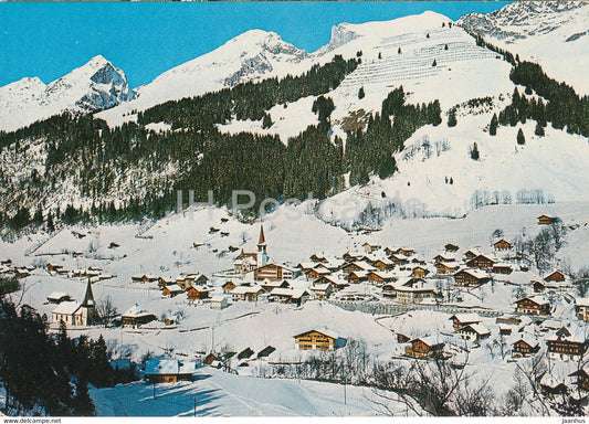 Bellegarde - Jaun - Chaine des Bruns - Switzerland - used - JH Postcards