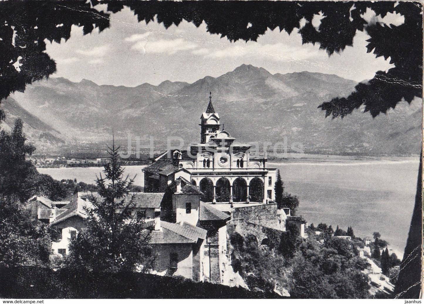 Locarno - Madonna del Sasso - 68 - 1959 - Switzerland - used - JH Postcards