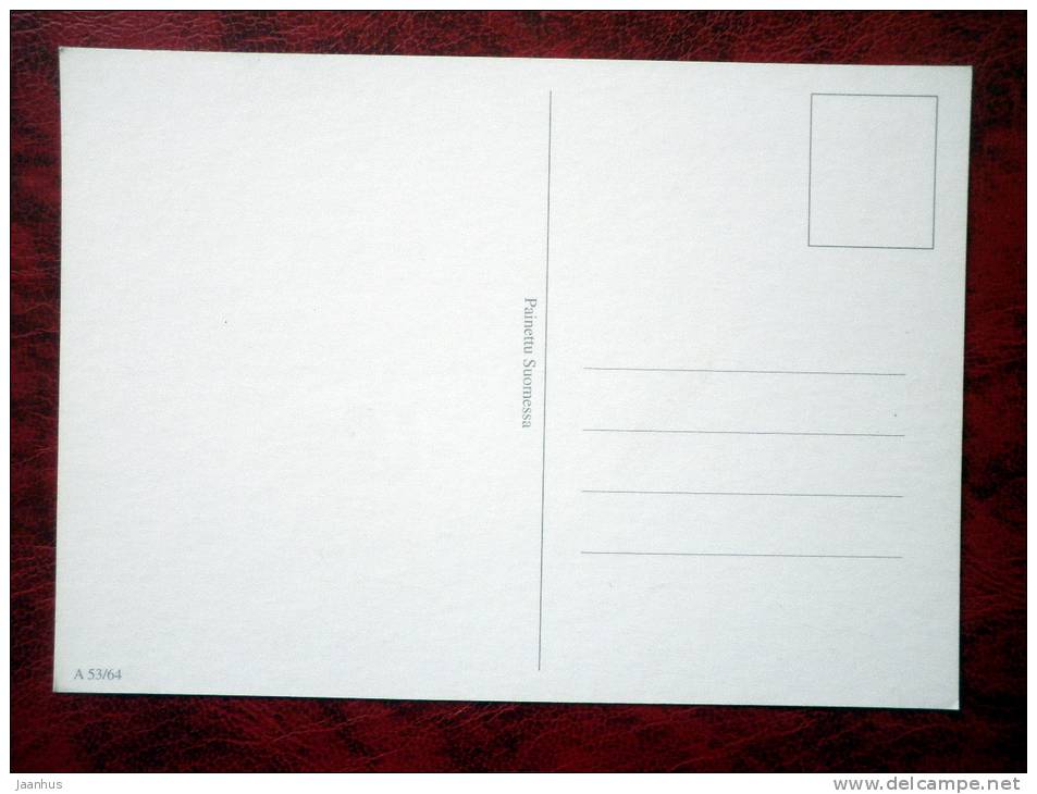 Tulip - flowers - Finland - unused - JH Postcards