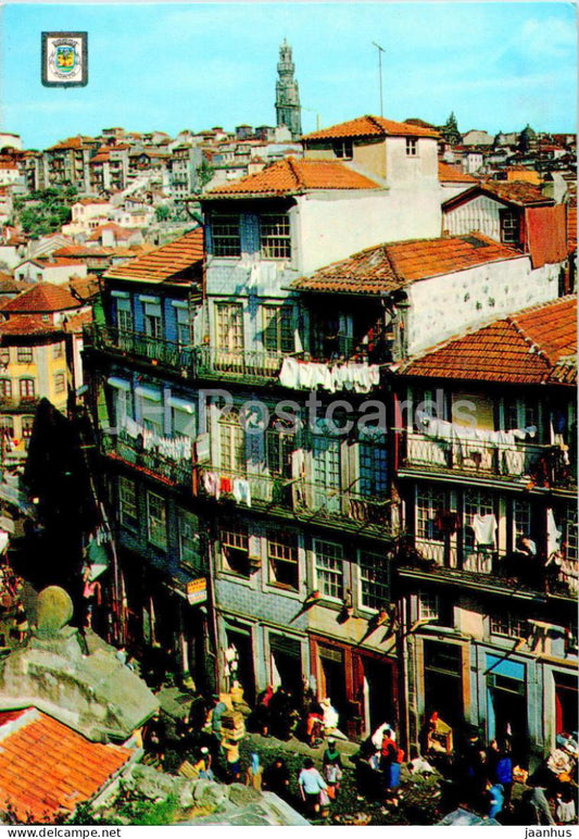 Porto - Rua Tipica - Typical street - 1012 - Potugal - used - JH Postcards