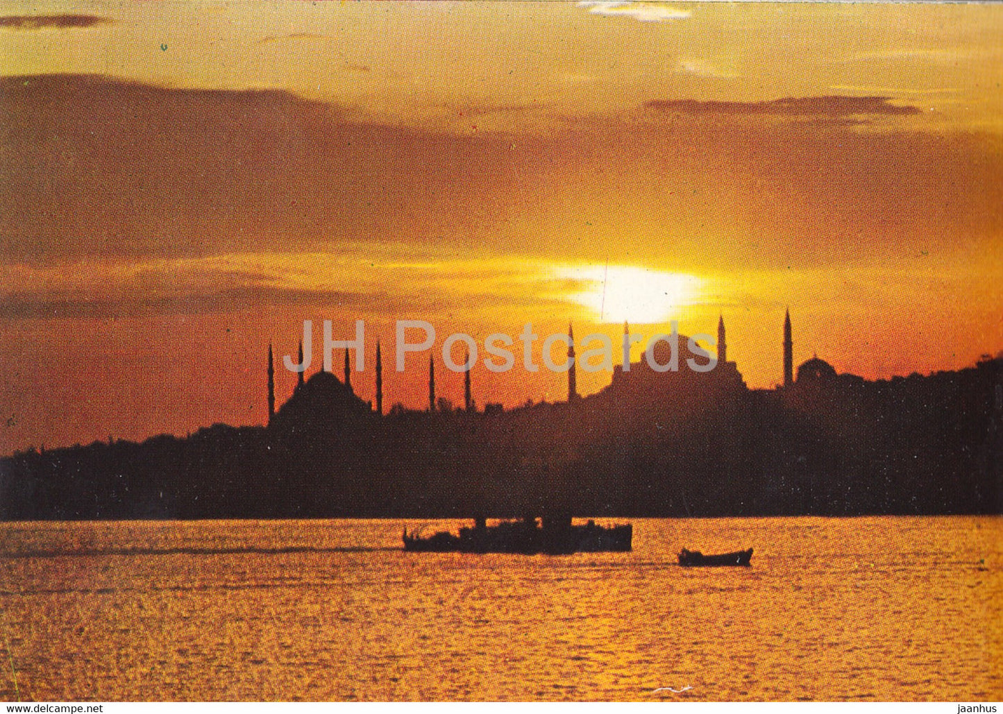 Istanbul - View of Istanbul - Turkey - unused - JH Postcards