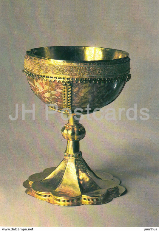 Gold and Silverwork in old Russia - Chalice, 1449 - 1983 - Russia - USSR - used - JH Postcards