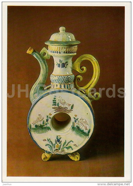 Kvasnik (Kvass Bowl) - Moscow Province - Russian Folk Art - 1984 - Russia USSR - unused - JH Postcards