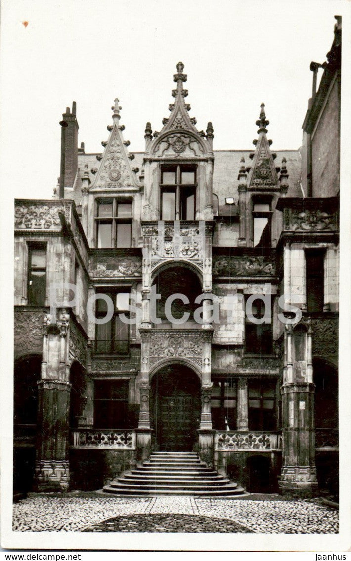 Tours - L'Hotel Gouin - 16 - old postcard - France - used - JH Postcards