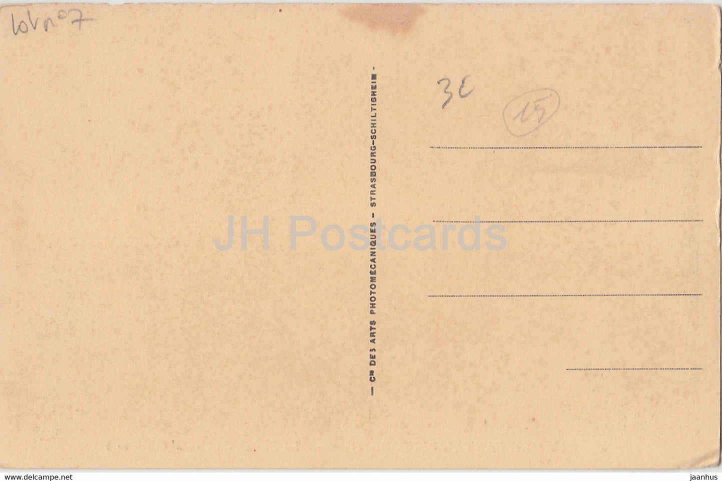 Le Cantal Pittoresque - Le Plomb du Cantal 1858 m - 23 - alte Postkarte - Frankreich - unbenutzt