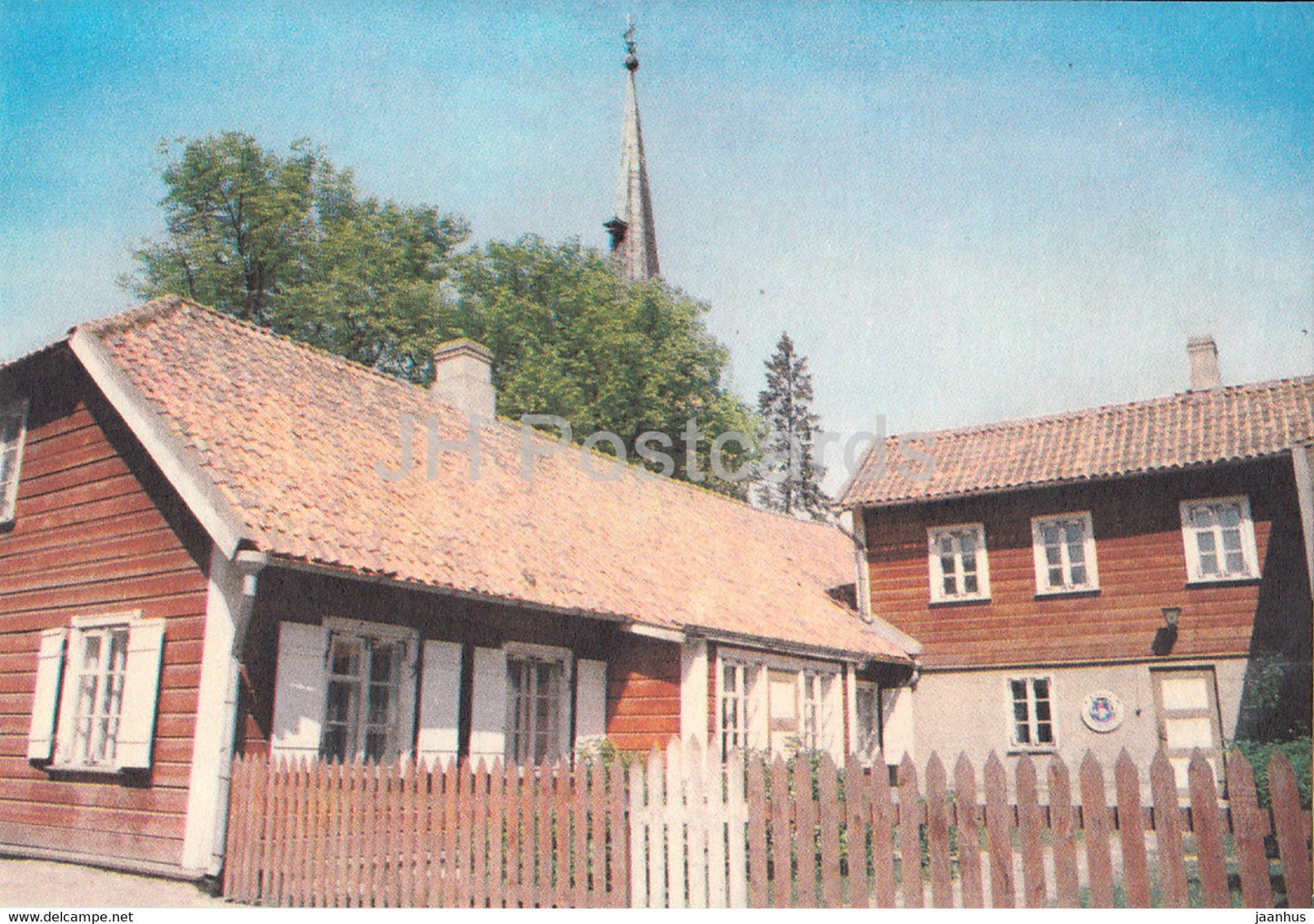 Paide - Inner Courtyard in the Old Town - 1993 - Estonia - unused - JH Postcards