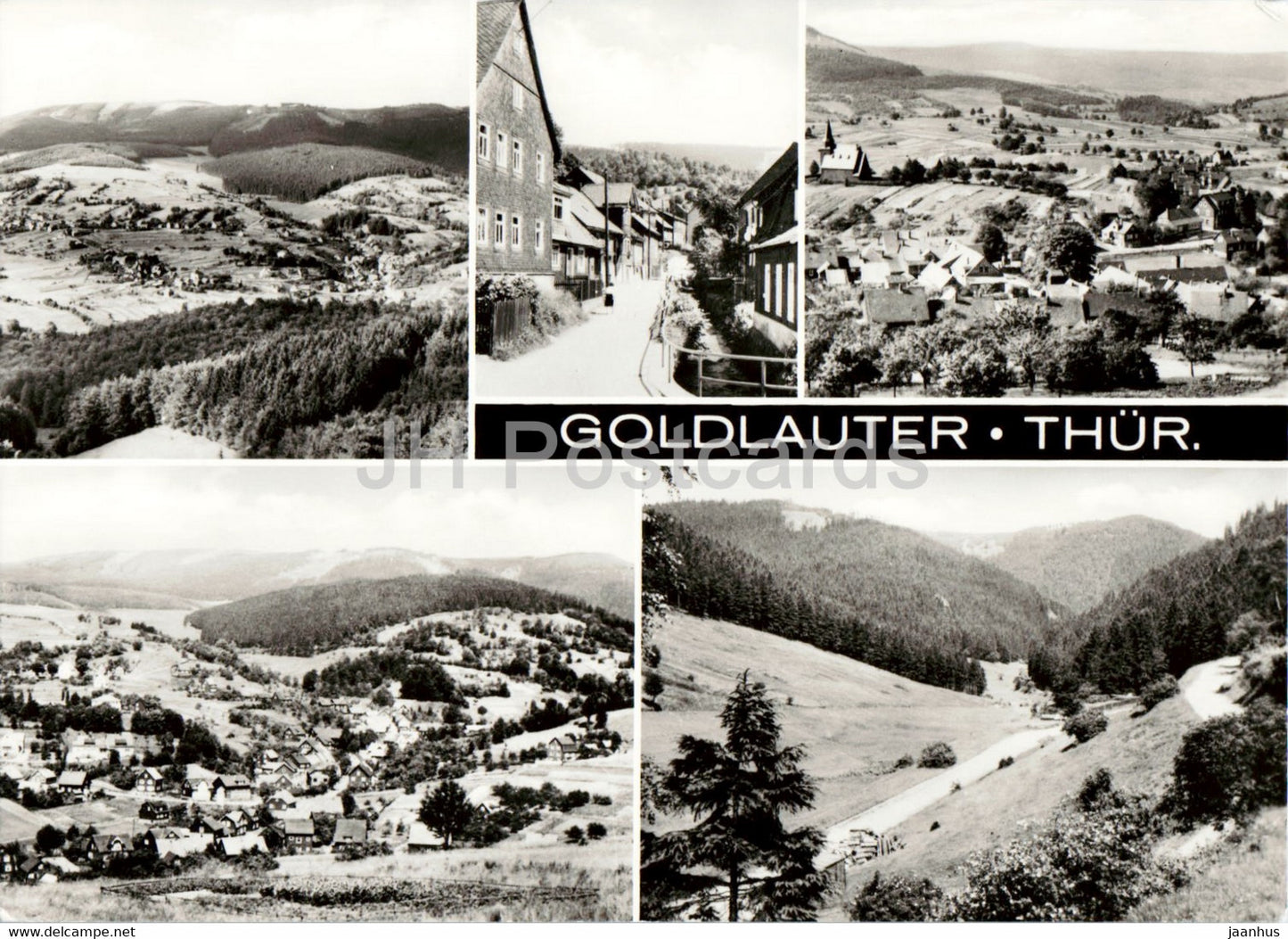 Goldlauter - Kr Suhl - Thur - Germany DDR - unused - JH Postcards