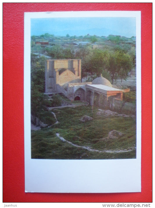 entrance group of buildings - Shah-i Zindah Complex - Samarkand - 1972 - Uzbekistan USSR - unused - JH Postcards