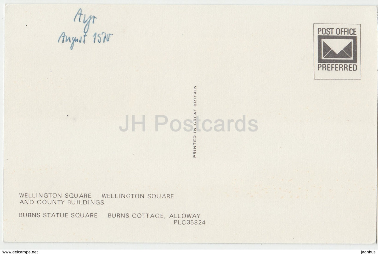 Ein Double Scotch aus Ayr – Wellington Square – Multiview – Hunde – PLC35824 – 1970 – Vereinigtes Königreich – Schottland – gebraucht