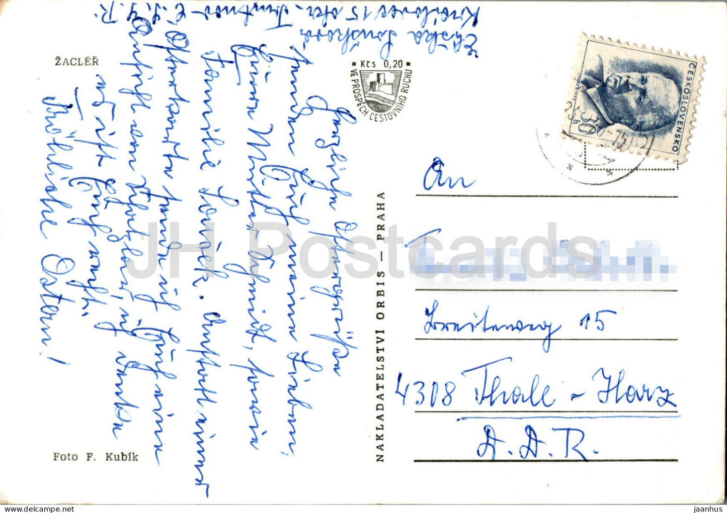 Zacler - Czech Repubic - Czechoslovakia - used