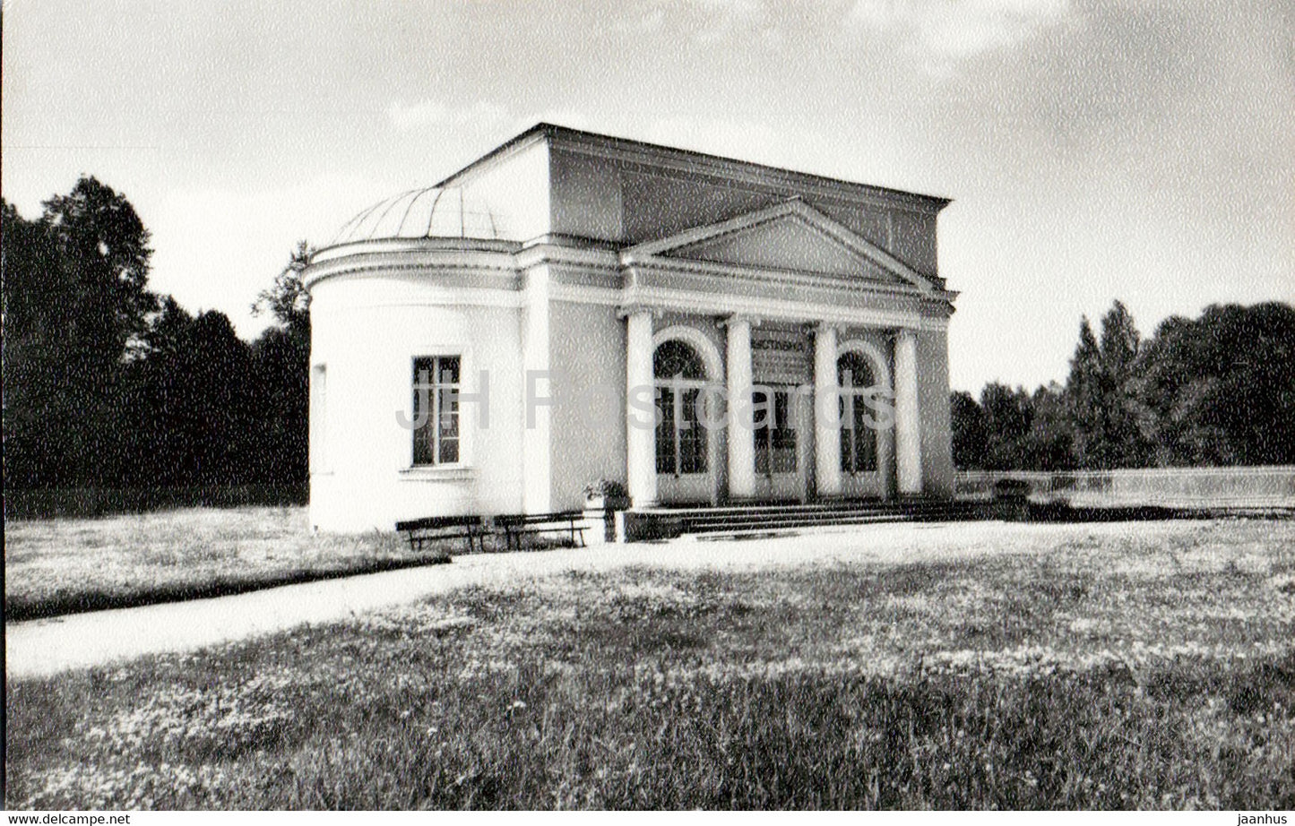 Pavlovsk Park - Round Hall pavilion - 1984 - Russia USSR - unused - JH Postcards