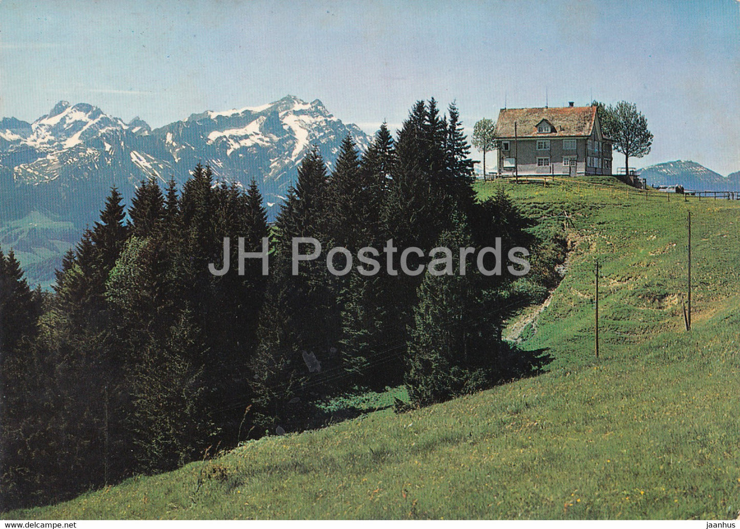Blick vom Gabris zum Alpstein - 36438 - 1971 - Switzerland - used - JH Postcards