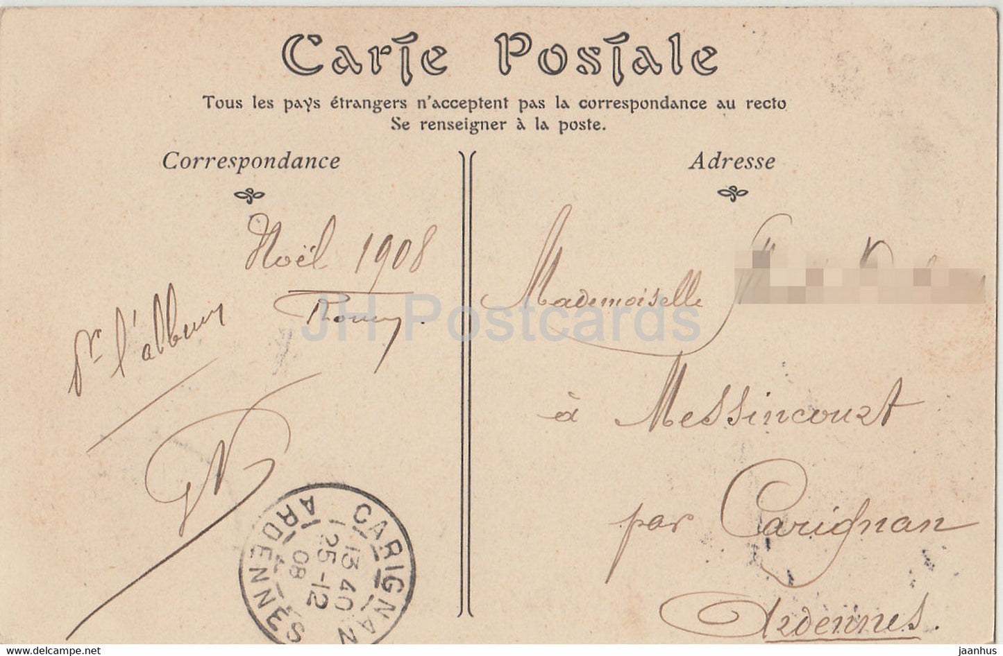 Rouen - Vue generale prise du Pont Transbordeur - ship - old postcard - 1908 - France - used