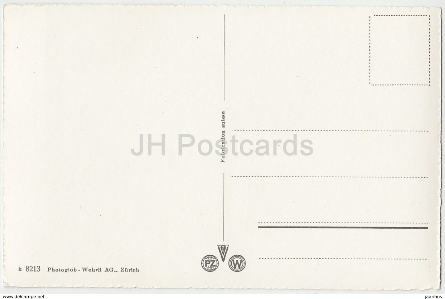 Grimsel u. Raterichsbodenstauseen - Grimsel-Hospiz 1960 m - 8213 - Schweiz - alte Postkarte - unbenutzt