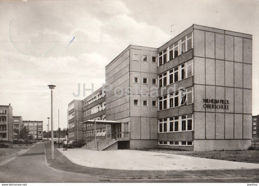 Wurzen - Polytechnische Oberschule Wilhelm Pieck - Germany DDR - used - JH Postcards