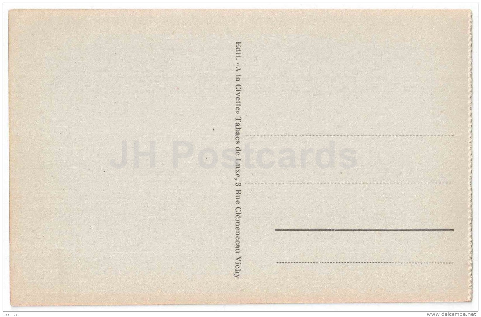 le Pont sur l´Allier - Bridge over the Allier - 65 - spring - Vichy - Allier - France - unused - JH Postcards