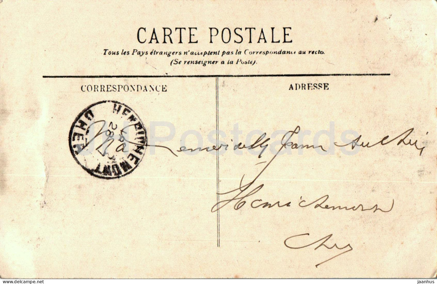 Amboise - Le Chateau - MM - Schloss - alte Postkarte - Frankreich - gebraucht 