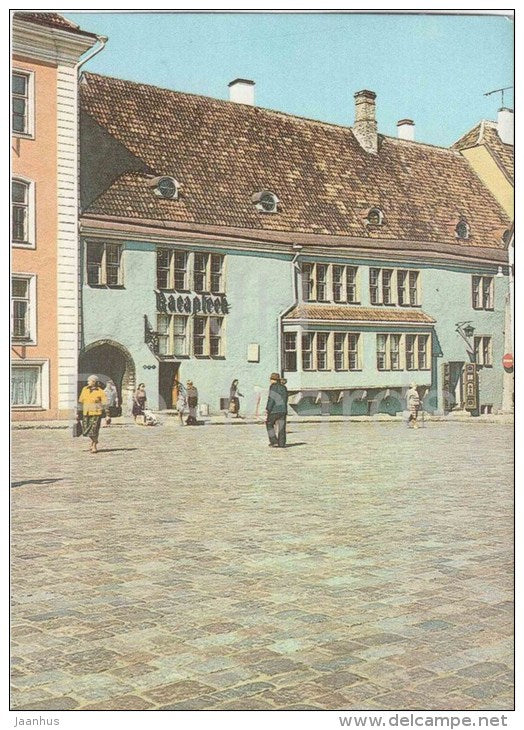 The Town Council´s Chemist´s - pharmacy - drugstore - Old Town - Tallinn - 1986 - Estonia USSR - unused - JH Postcards