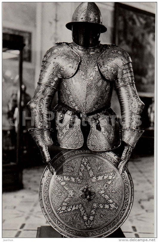 Half-Armor - Hermitage - Knights' Hall - St. Petersburg - 1986 - Russia USSR - unused - JH Postcards