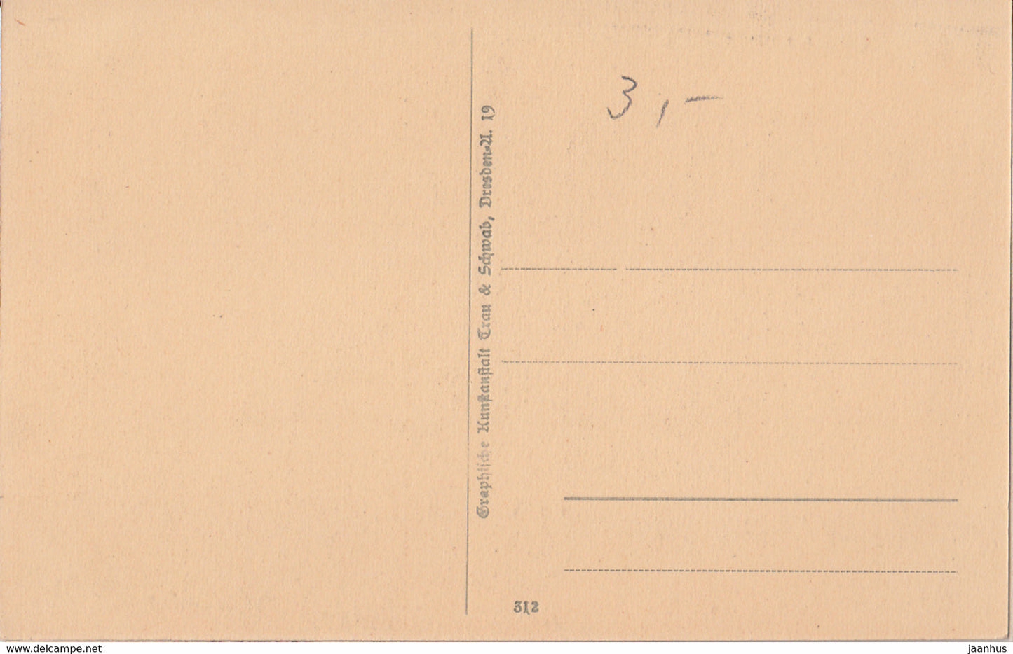 Sachs. Schweiz - Kirnitzschtal b Schandau m Rest z Waldhaus - old postcard - 312 - Germany - unused