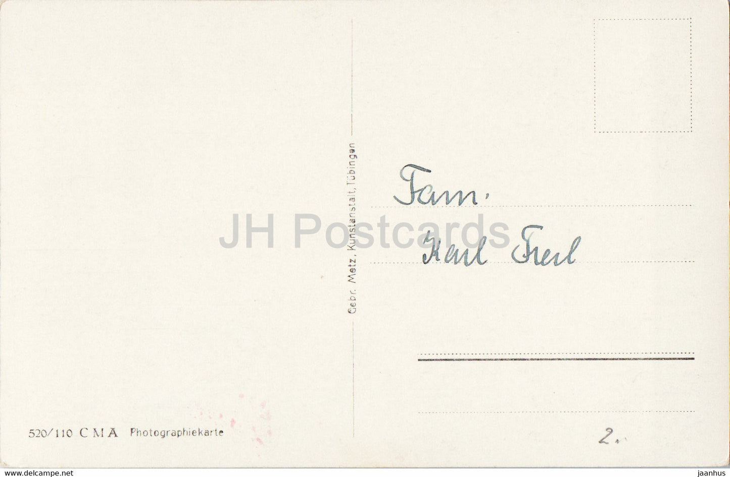 Hohenluftkurort Freudenstadt 740 m mit Christophstal - old postcard - Germany - used