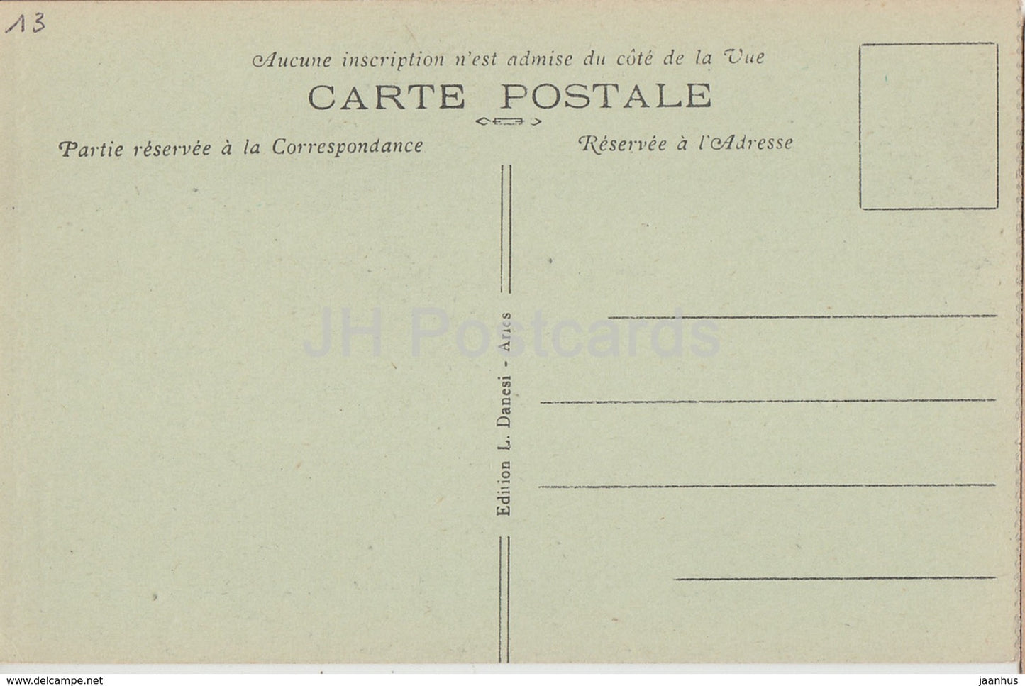 Arles - Cloitre Saint Trophime - Reine de Saba - 74 - cloister - old postcard - France - unused