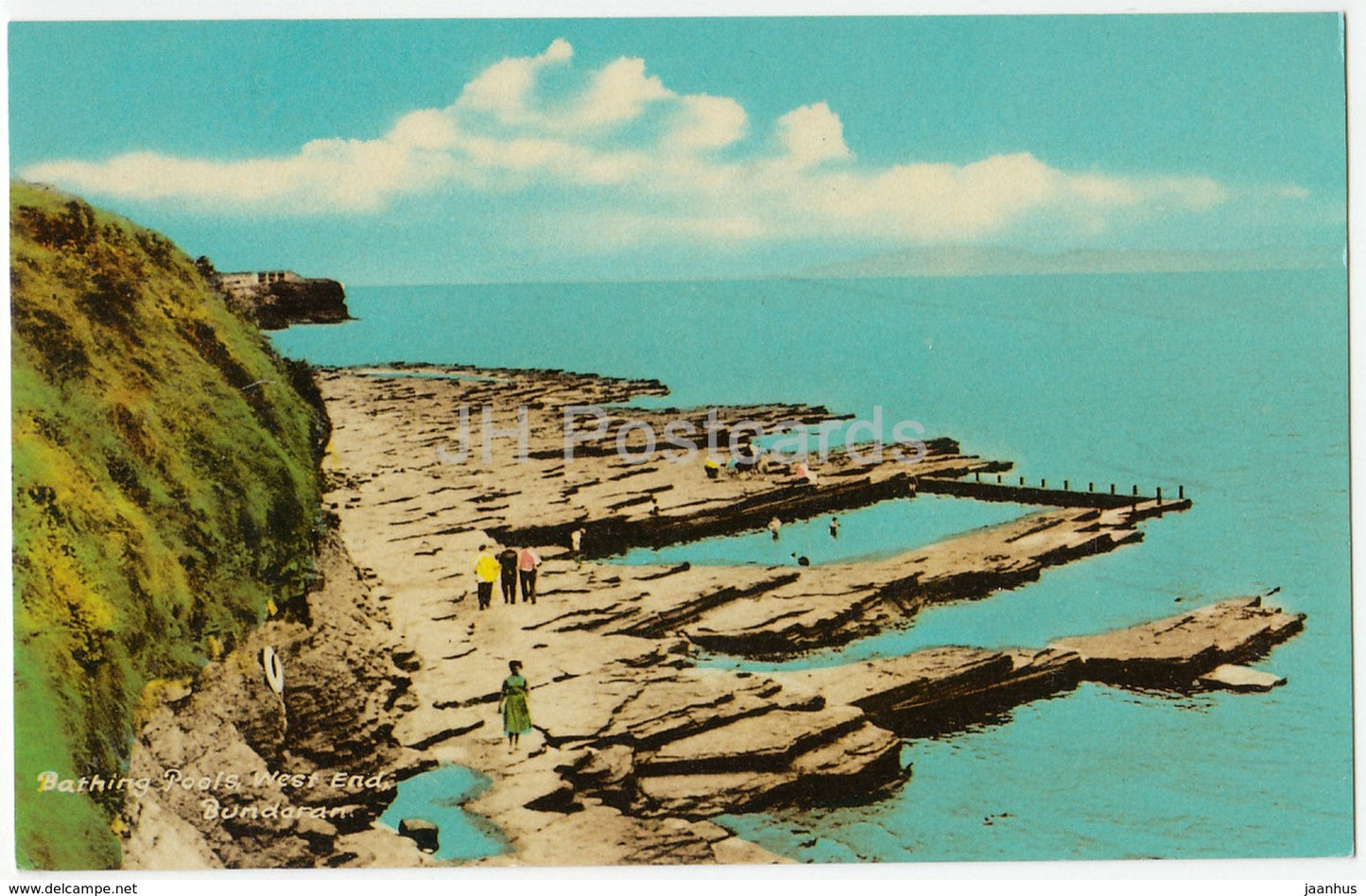 Bundoran - Bathing Pools - West End - Ireland - used - JH Postcards