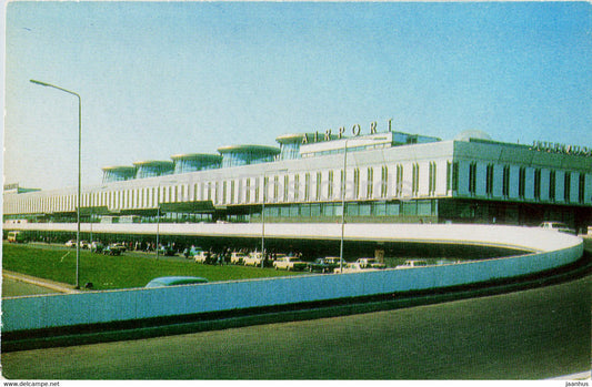 Leningrad - St Petersburg - Airport 1973 -  Russia USSR - unused - JH Postcards