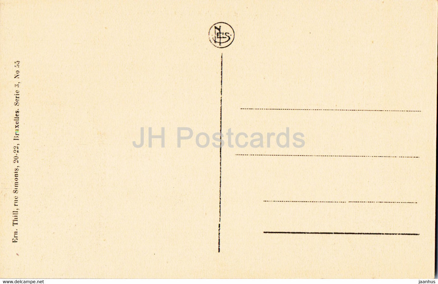 Gand - Gent - Maisons des Mesureurs de Grains des Bateliers et Nouvelle Poste - 55 - carte postale ancienne - Belgique - inutilisée